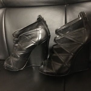 ALDO All Leather Ladies Black Dress Shoes